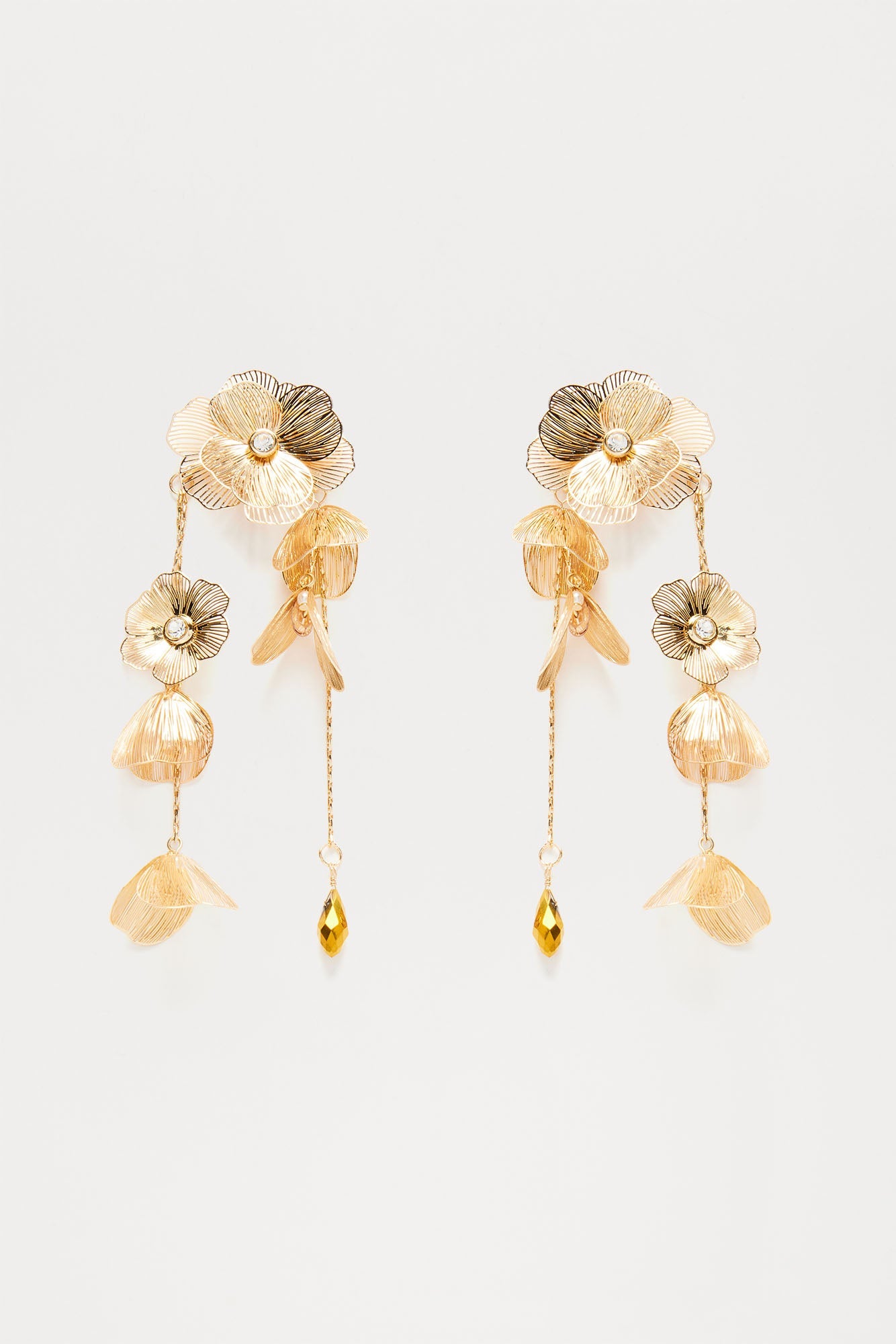 Gold Drop Earrings
