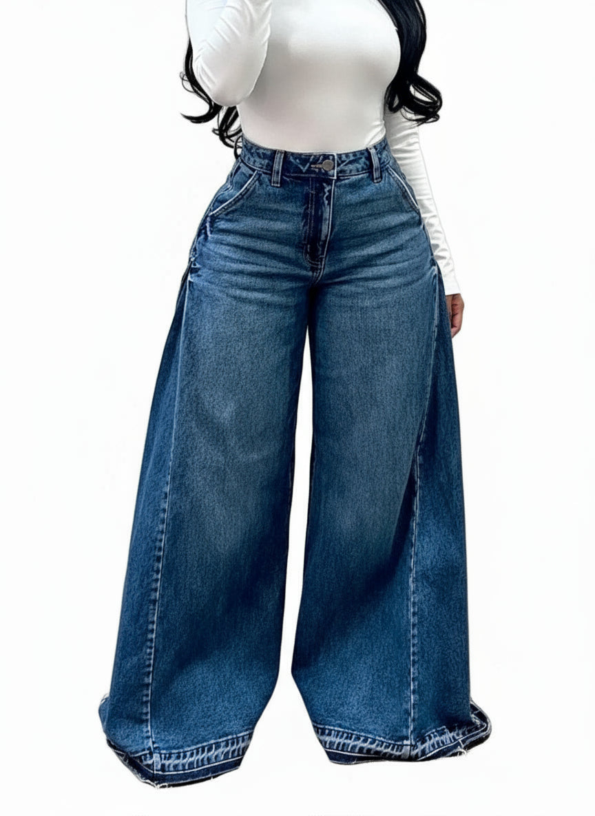 Denim loose Pants Jeans