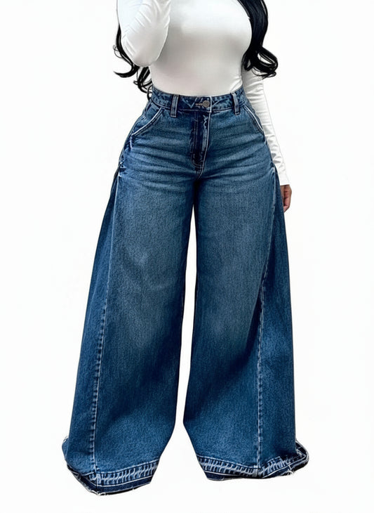 Denim loose Pants Jeans